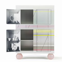 Amsterdam Armoire, designed by Sholten & Baijings -  Photo:  Sholten & Baijings as seen in The New York Times